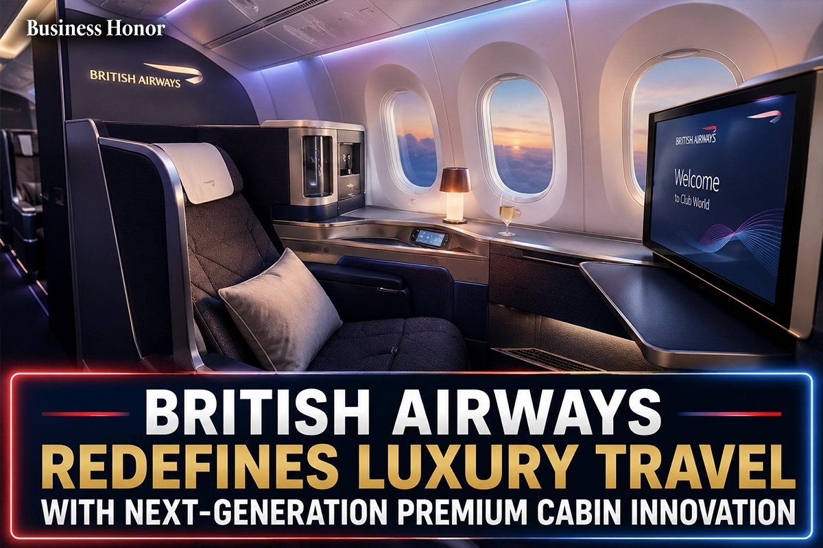  British Airways Redefines Luxury Travel with Next-Generation Premium Cabin Innovation 